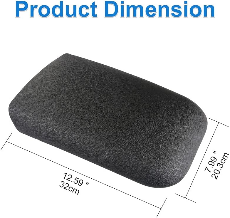 VANJING Compatible with Center Console Armrest Lid Kit Cover Ford Mustang 2005 2006 2007 2008 2009 Replaces 5R3Z6306024AAC Black - Image 5